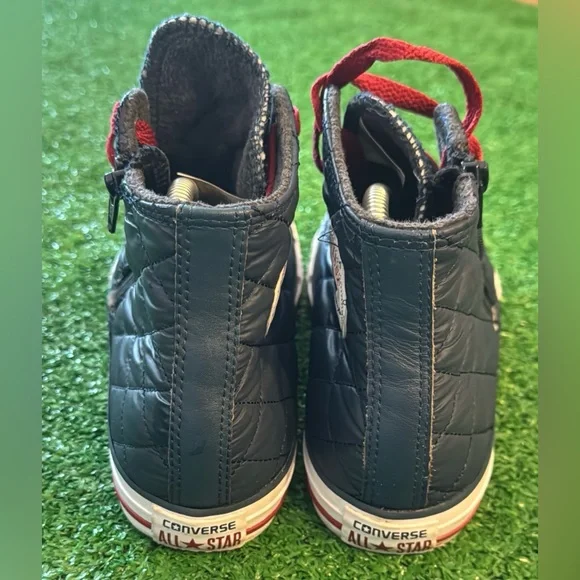 Converse Boys Chuck Taylor All Star 650681C Blue Casual Shoes Sneakers Size 5 - Picture 4 of 6